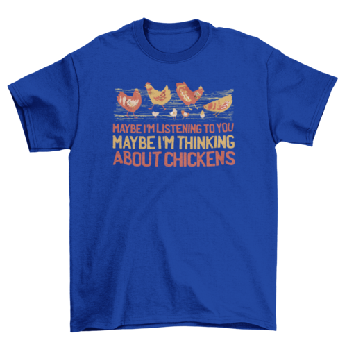 Chicken farm animals t-shirt